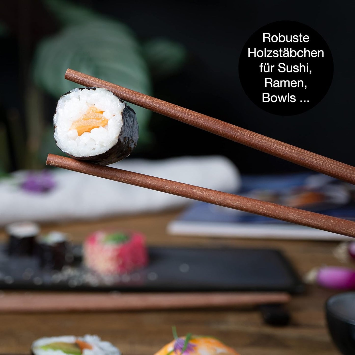 10-tlg. Sushi Geschirr Set, Grau