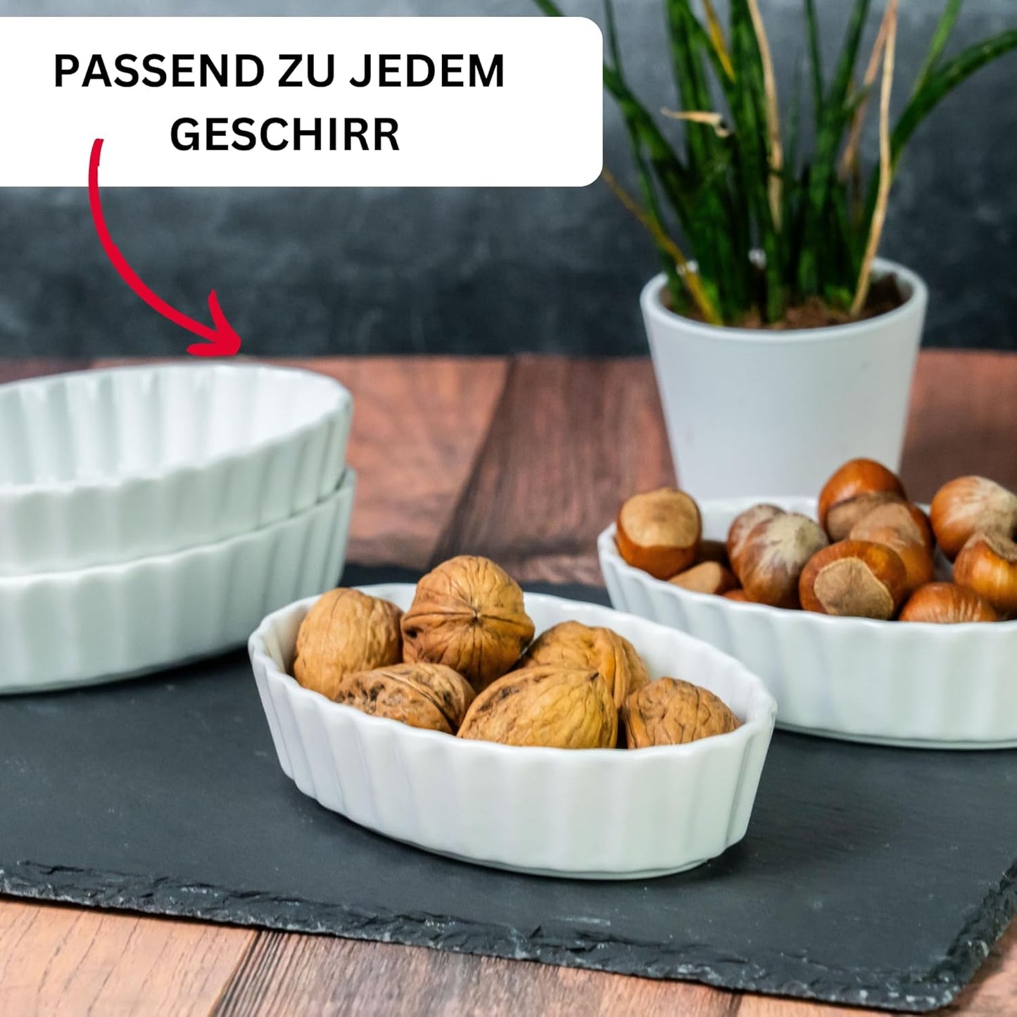 Servierschälchen-Set, 8 Stück