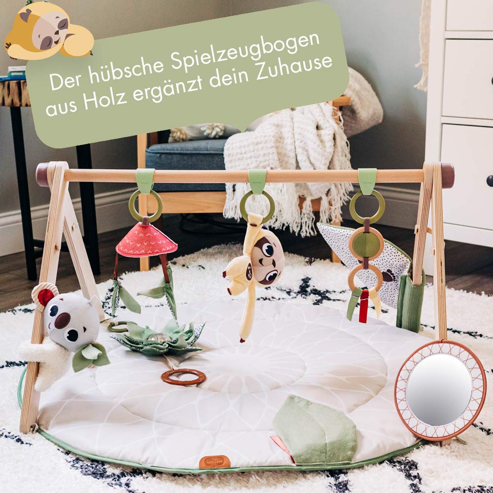 Luxe Developmental Gymini Spielmatte mit 20 Aktivitäten, Boho Chic