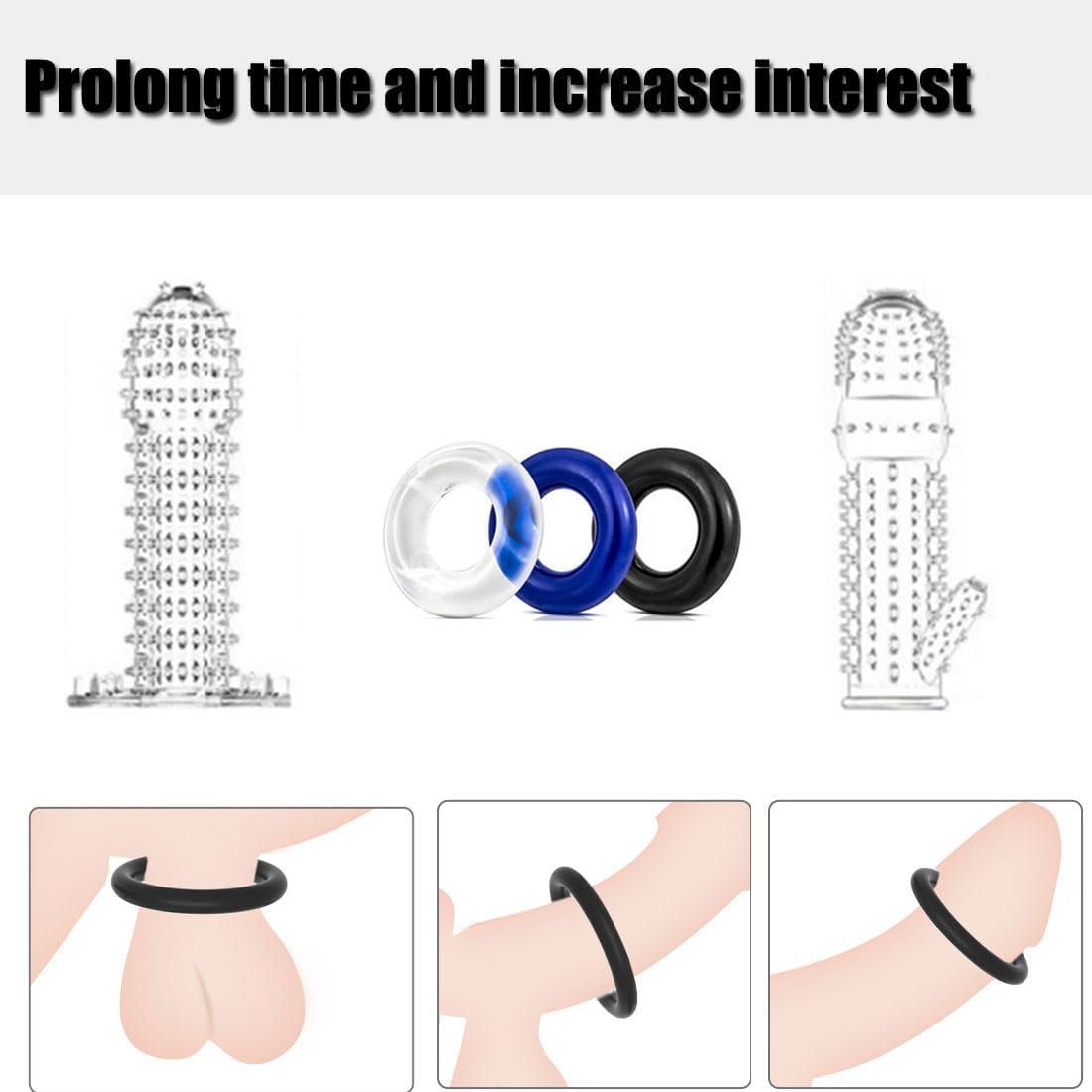 Silikon Analplug-Set für Anfänger (Klein, Mittel, Gross)