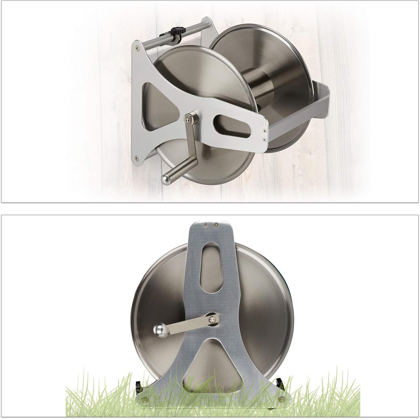 Schlauchaufroller aus Metall