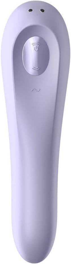 Dual Pleasure Druckwellen-Vibrator mit App-Steuerung, Flieder 1 Stück (1er Pack)