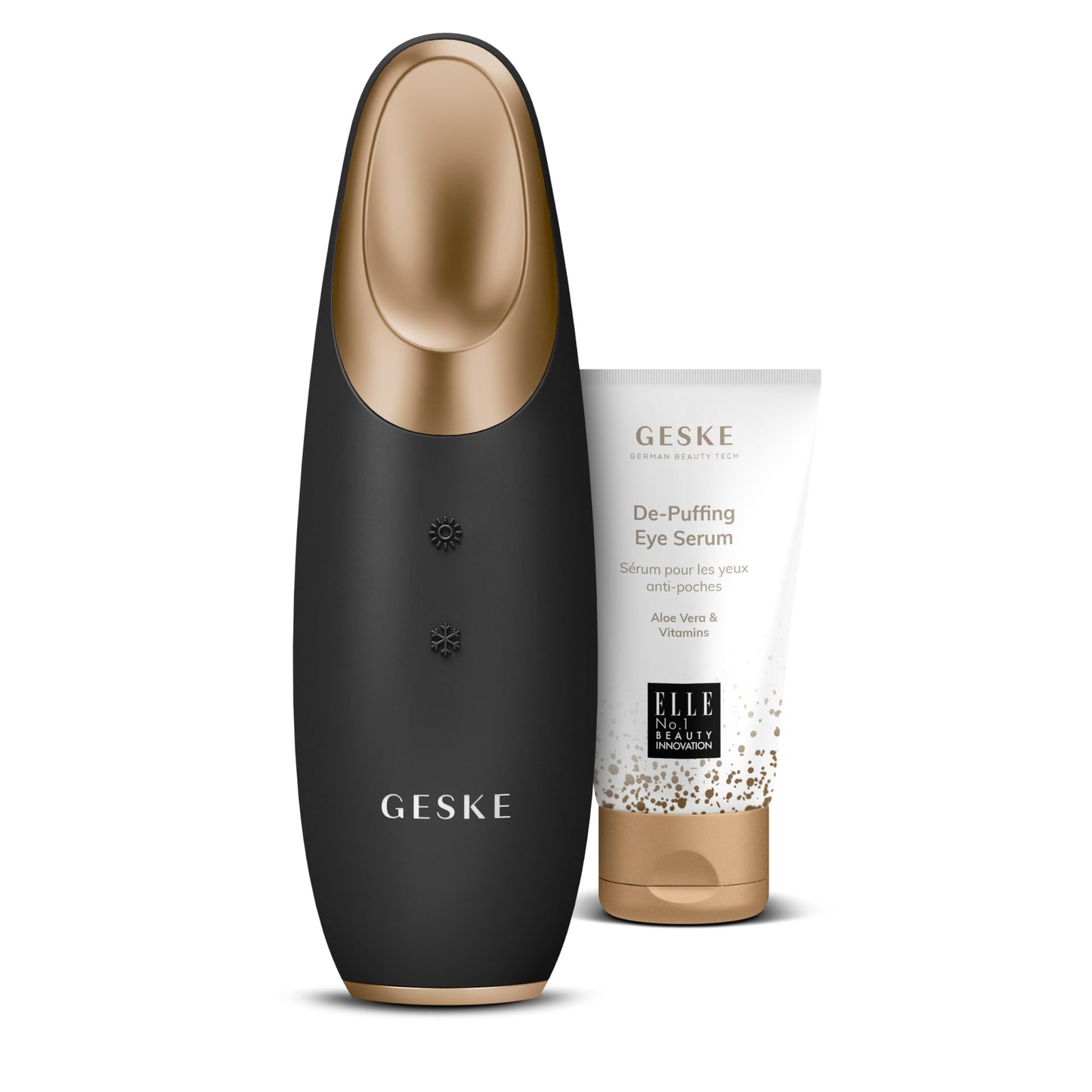 Warm & Cool Eye-Energizer 6-in-1 Set mit Serum, Gray Eye-Serum Bundle