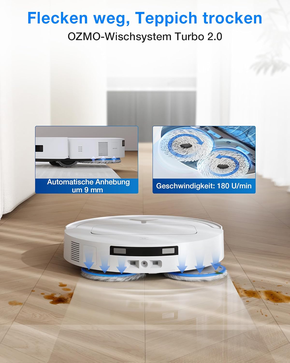 DEEBOT T50 Omni Saug- und Wischroboter
