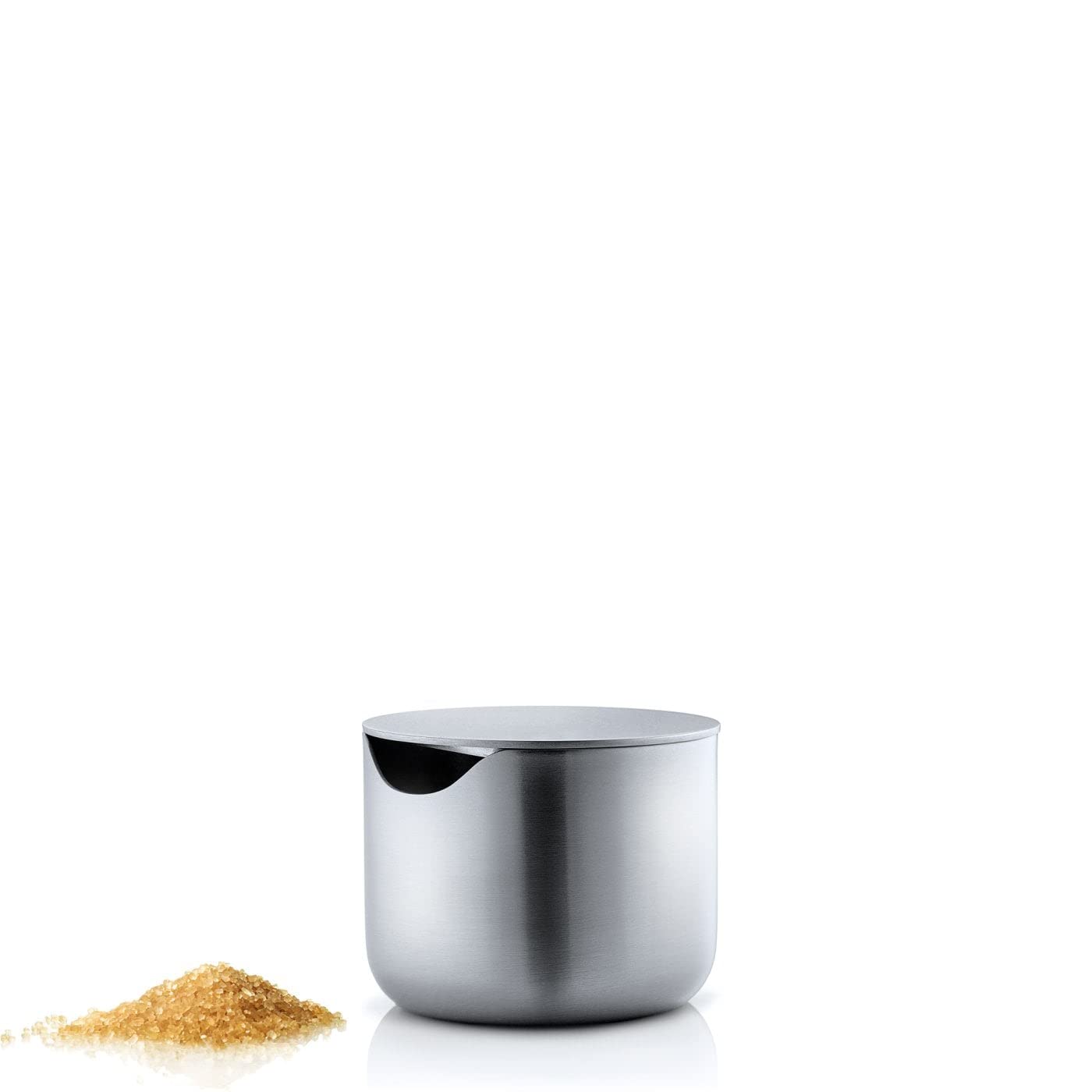 Spülmaschinenfeste Zuckerdose, Edelstahl