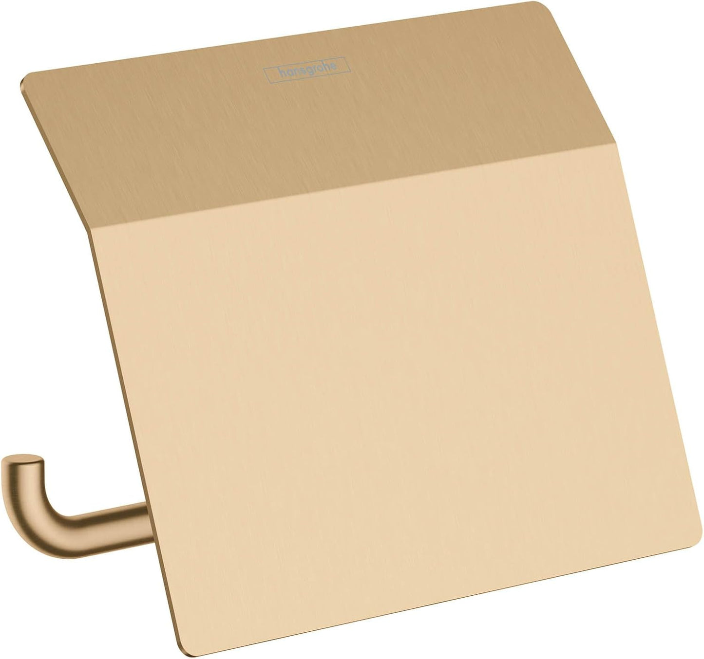 AddStoris Papierrollenhalter, mit Deckel, brushed bronze, Brushed Bronze 1 Rolle mit Deckel