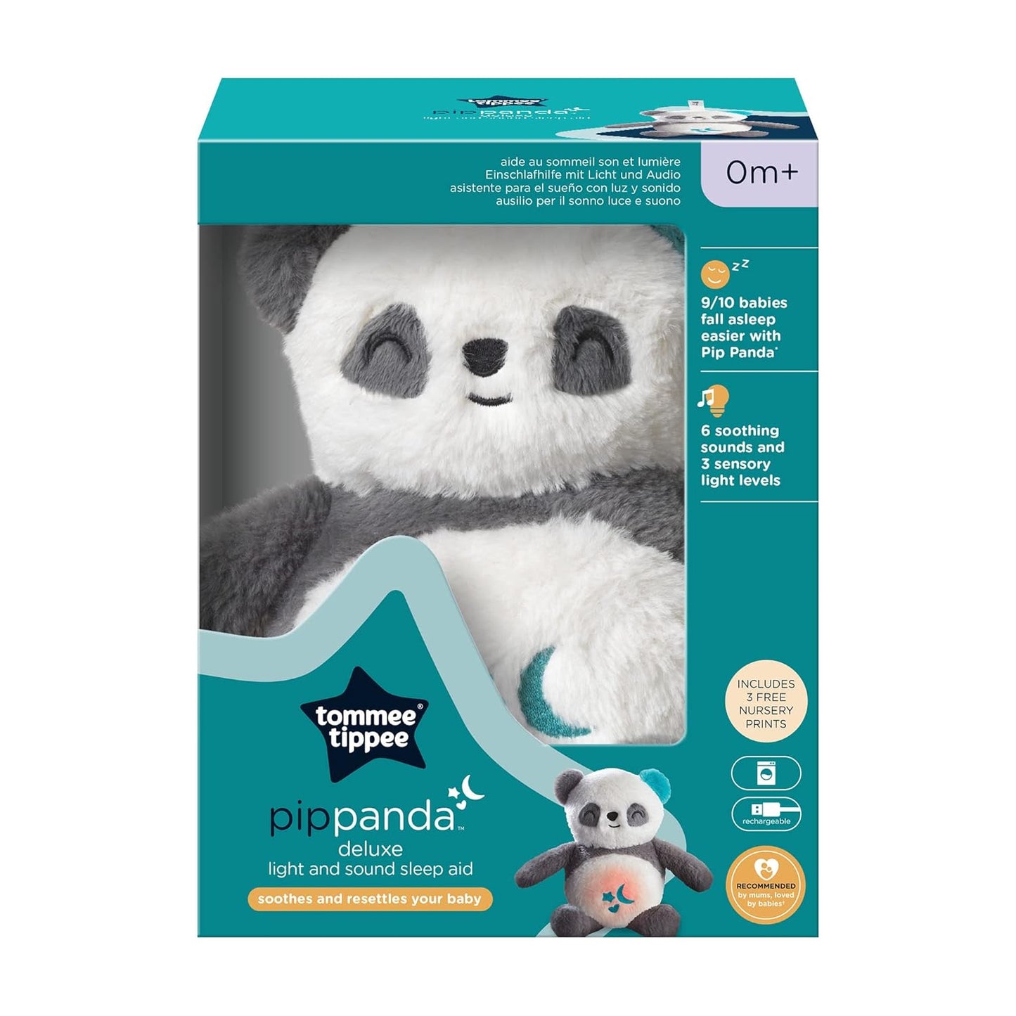 Ton- und Licht-Einschlafhilfe PipPanda, Gross Pip der Panda