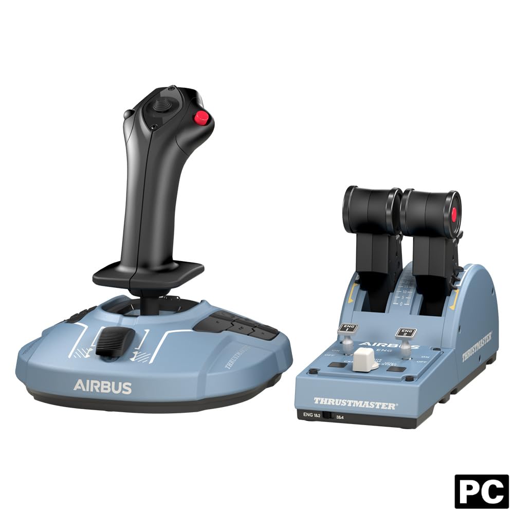 Airbus Sidestick & Throttle Quadrant Set für PC, TCA Officer Pack Single