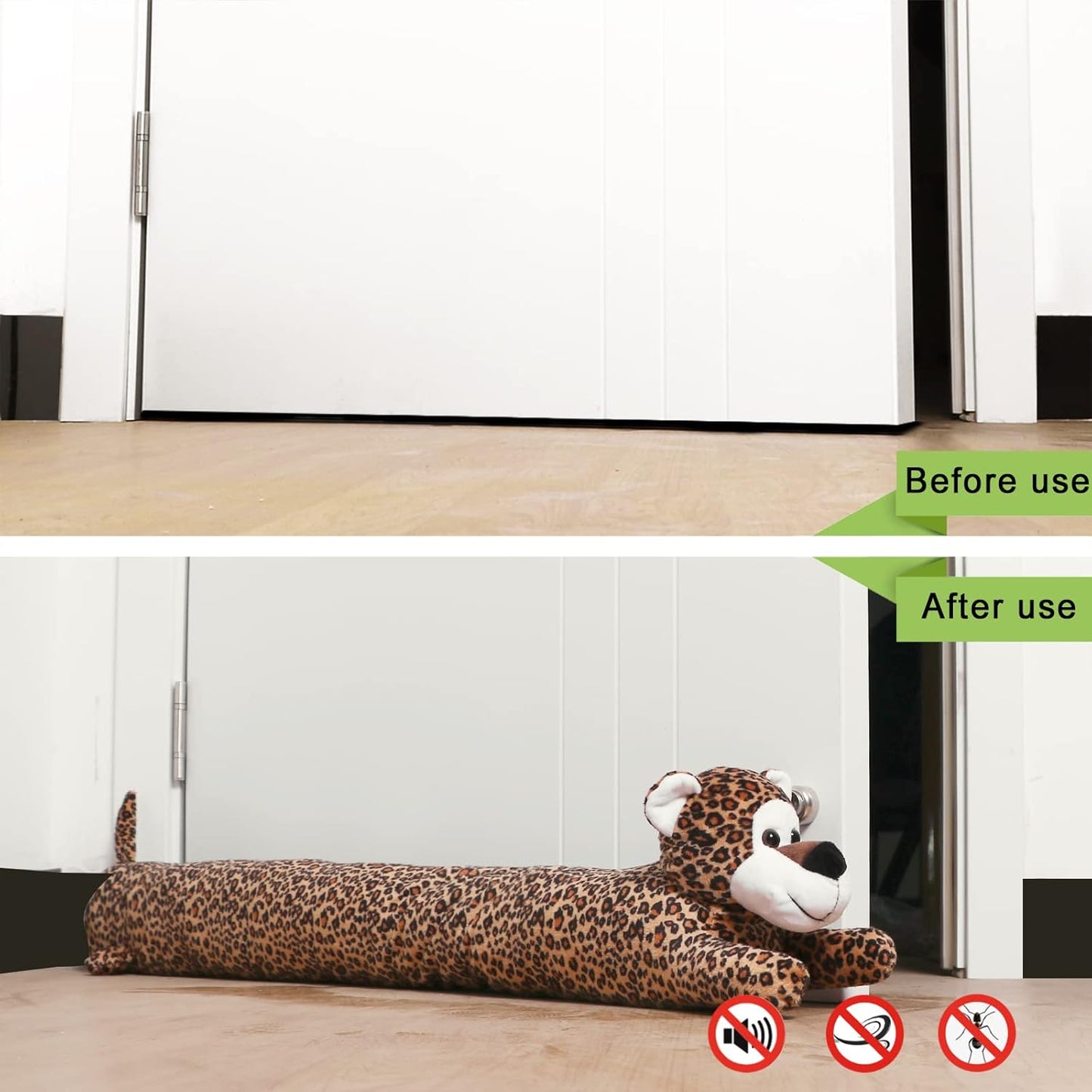 Zugluftstopper Leopard, Leopard