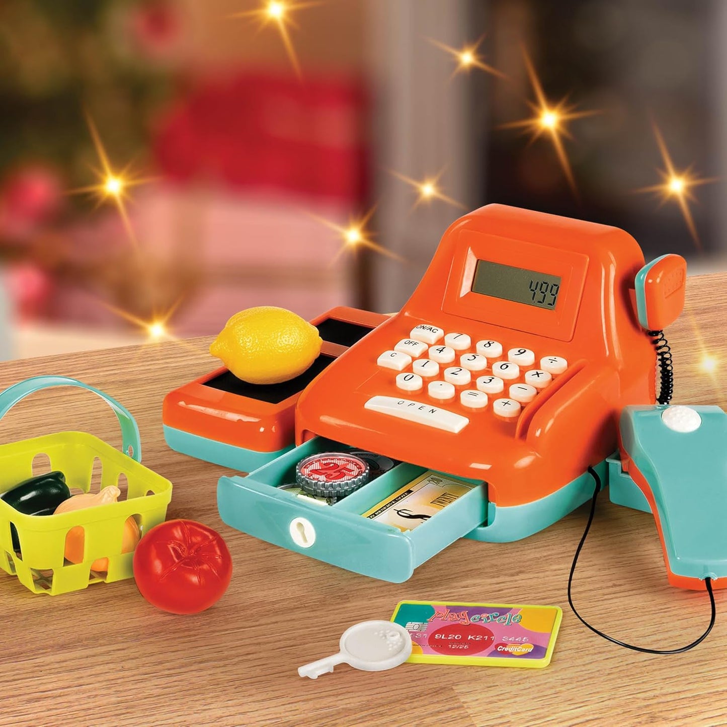 Spielkasse mit Scanner und Sound, 26 Teile
