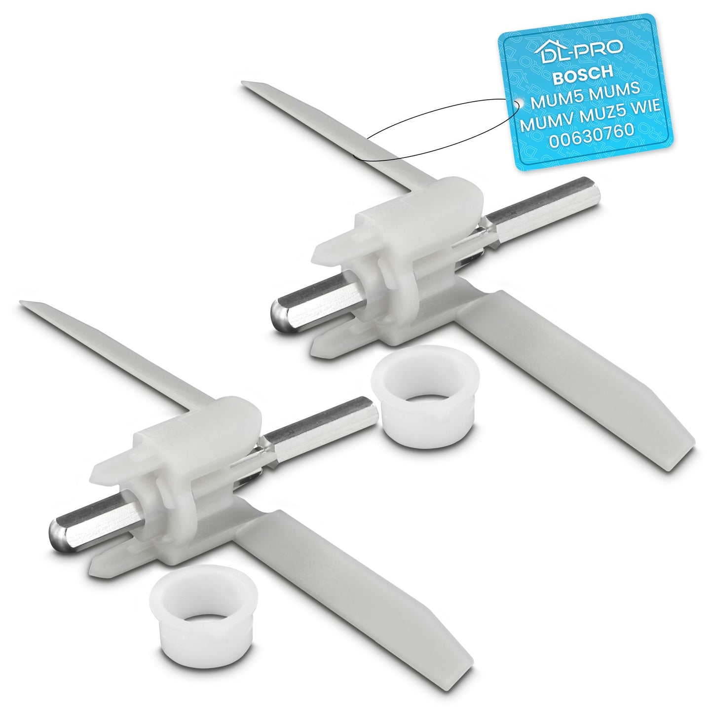 Mitnehmer-Set für Bosch Küchenmaschine (2 Stück)