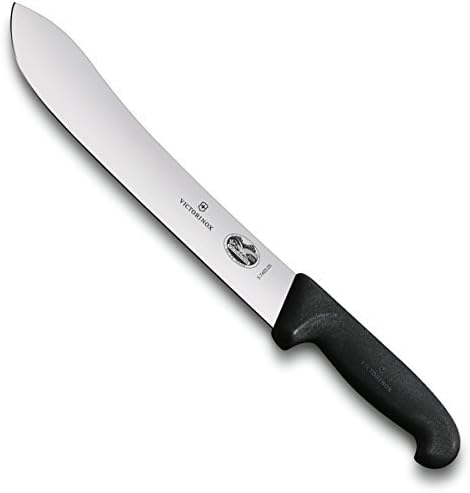 Fibrox Schlachtmesser, 18 cm Schwarz