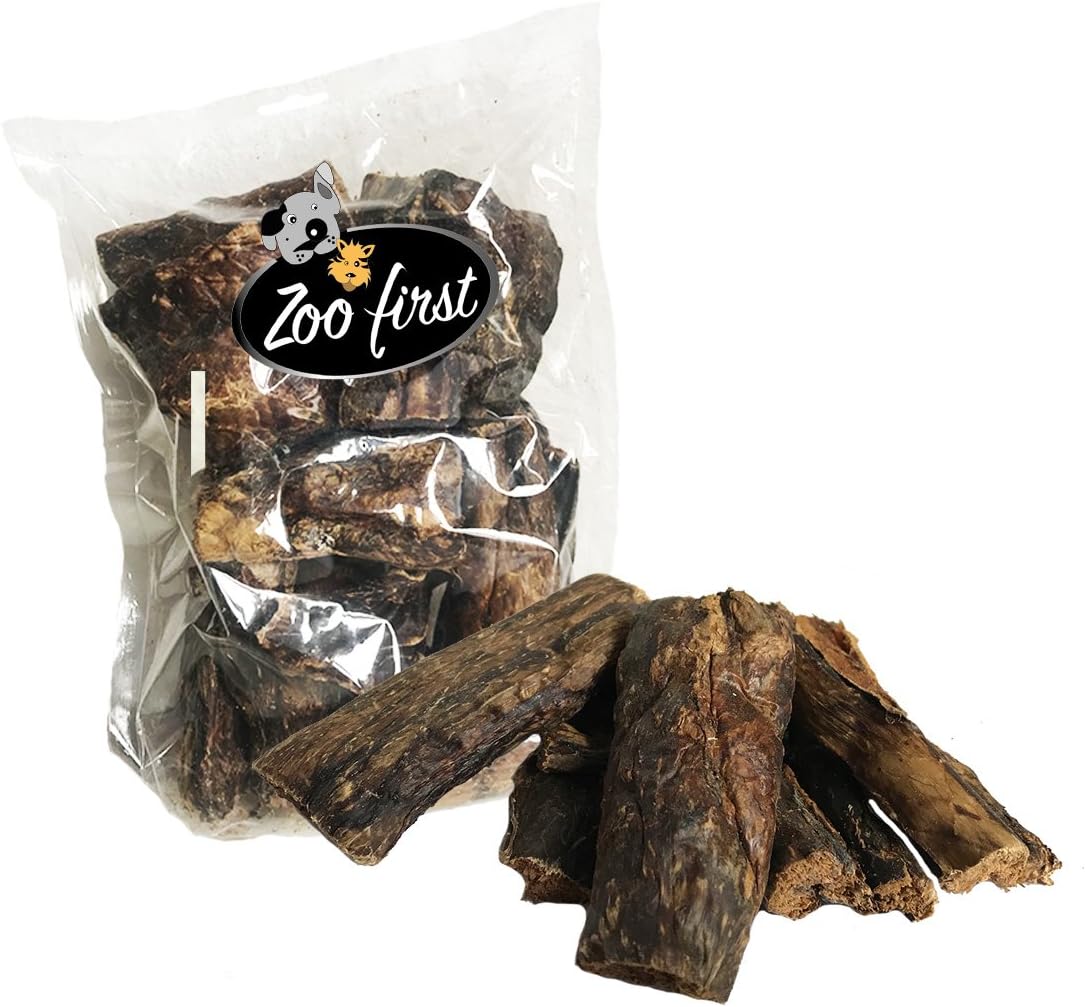Getrocknete Rinderlunge Snack (5 kg) für Hunde