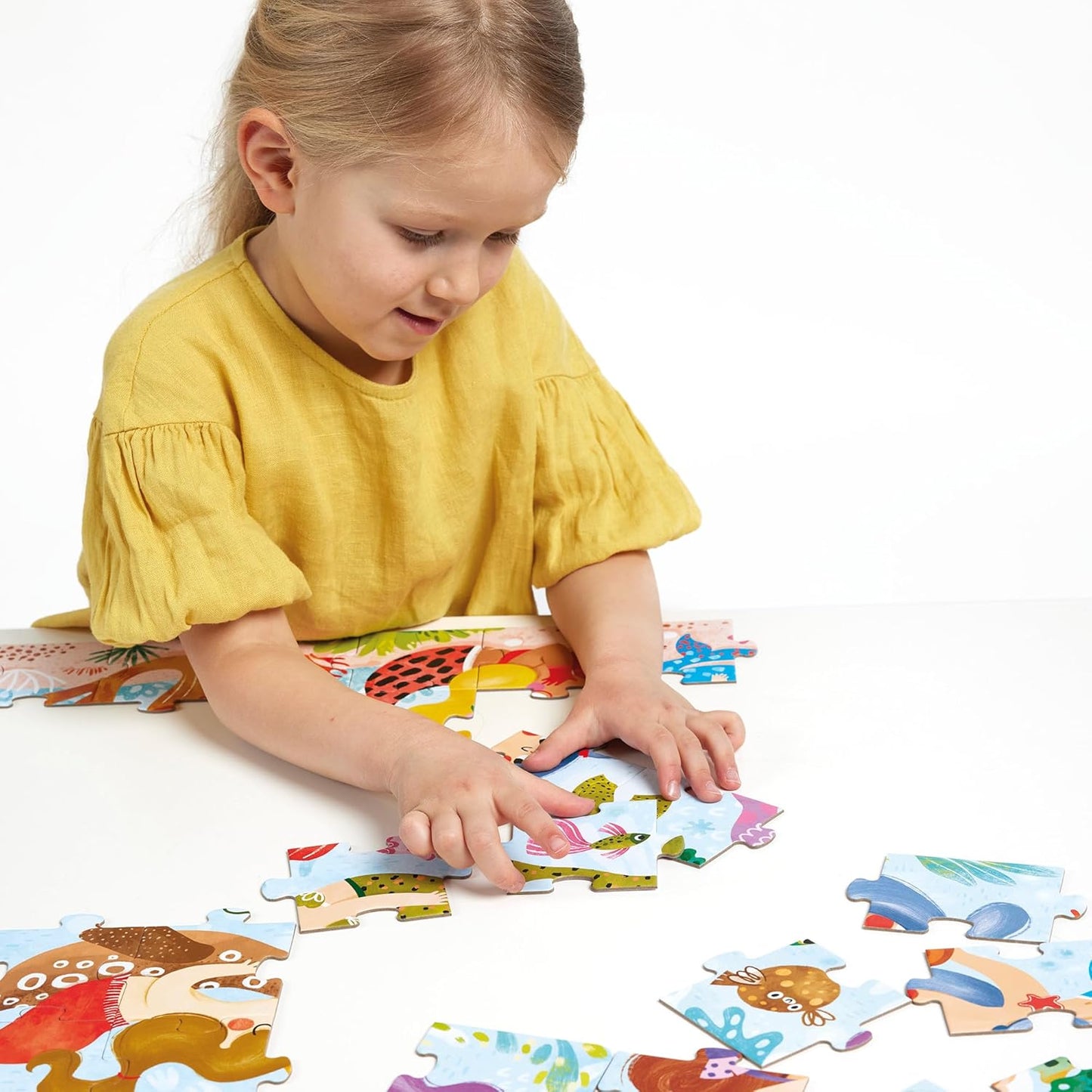 Magisches Jumbo -Puzzle Meerjungfrauen