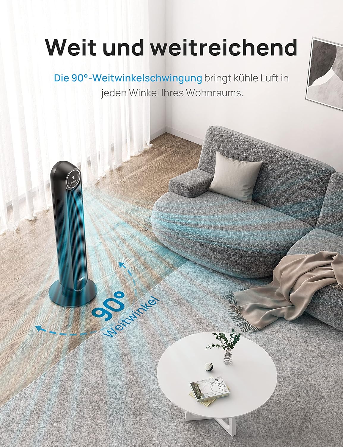 ‎DR-HTF007 Turmventilator