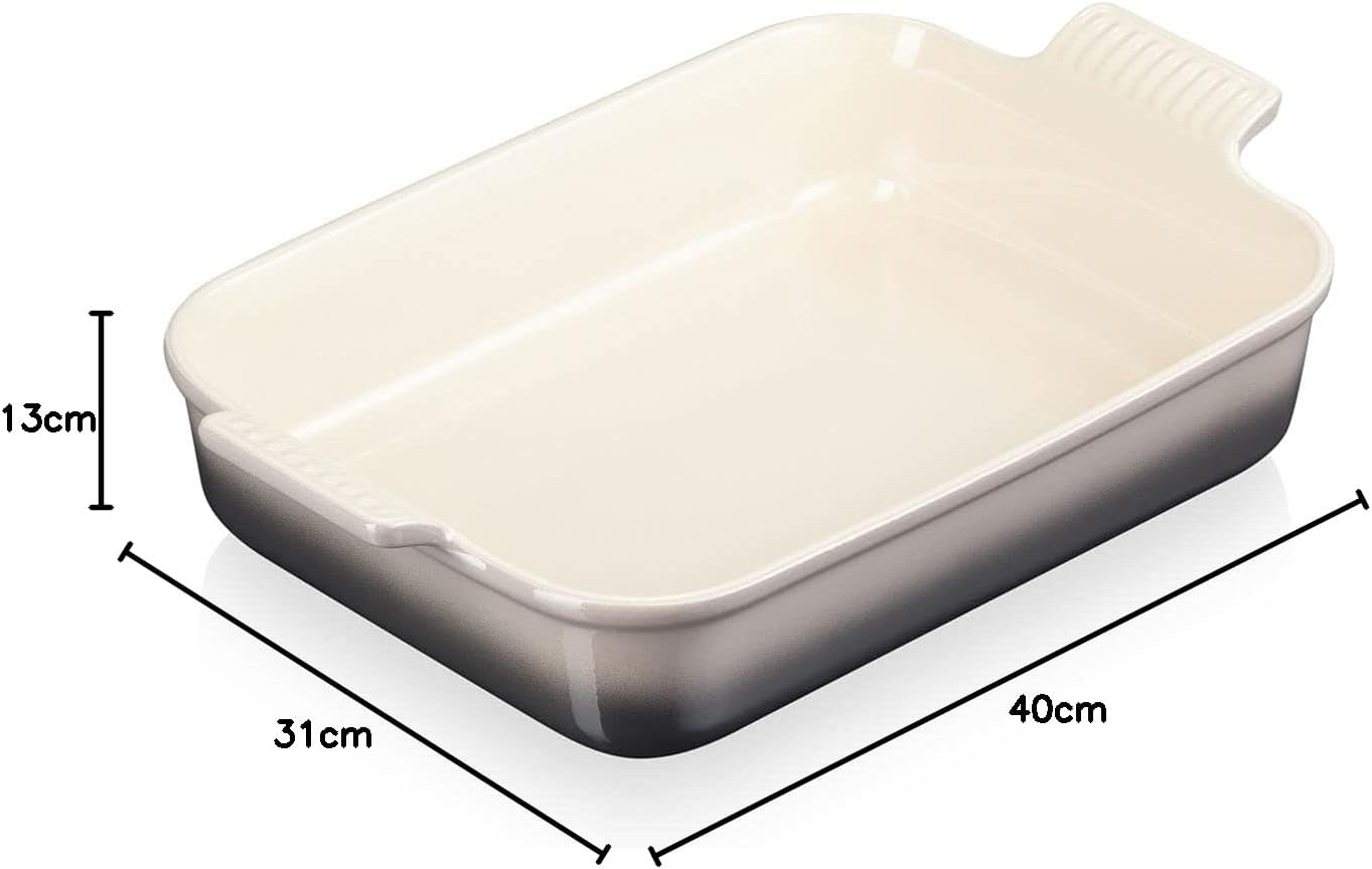 Auflaufform Tradition, Schwarz Matt 32 cm