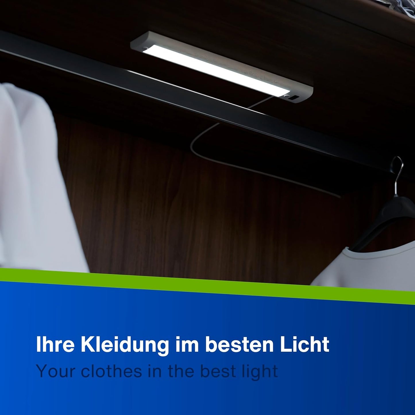LED Unterbauleuchte mit Berührungssensor, 26 cm, 6.0 Watt