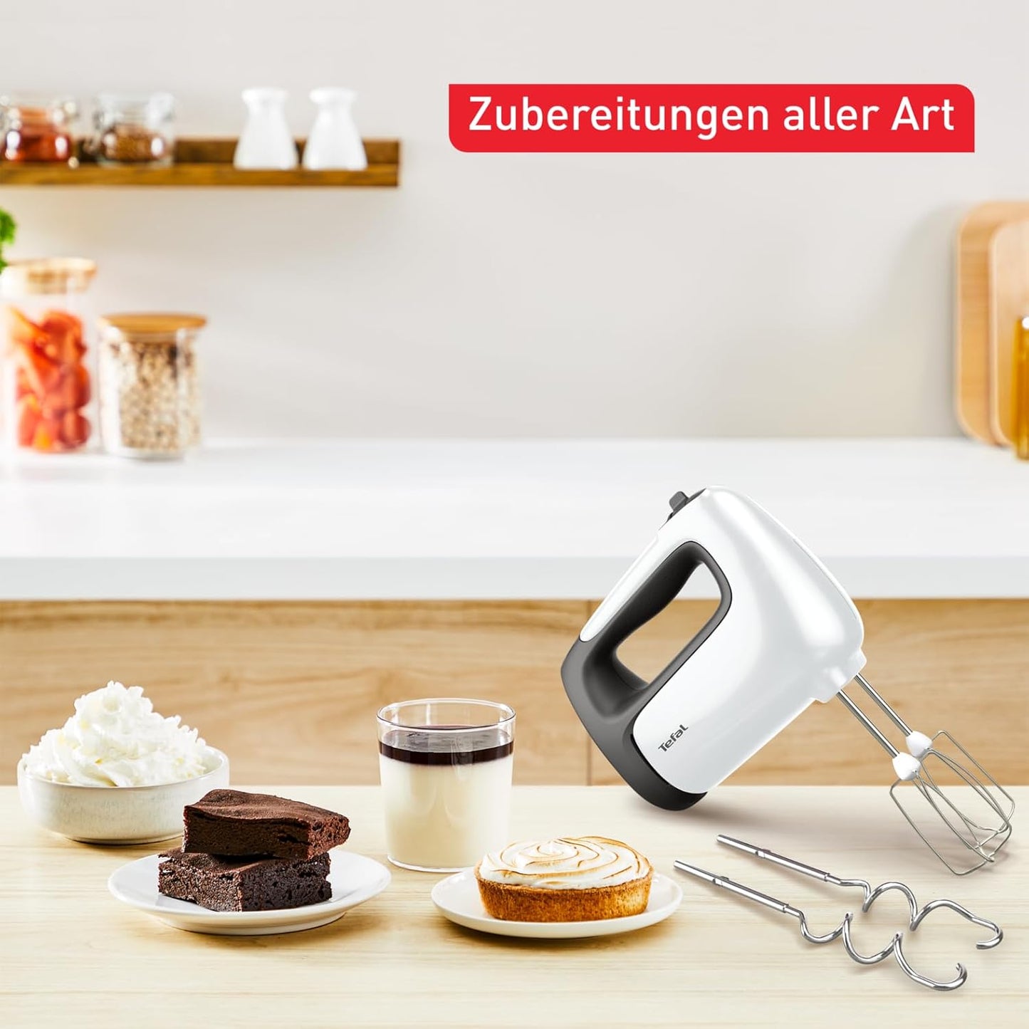 HT4621 Prep'Mix+ Handmixer mit Pürierstab