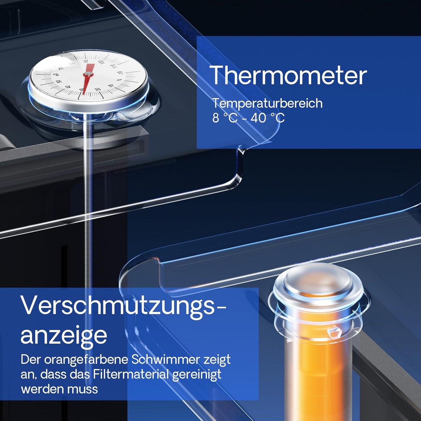 CBF-350C Bio Teichfilter, 90.000 l 3-Kammer