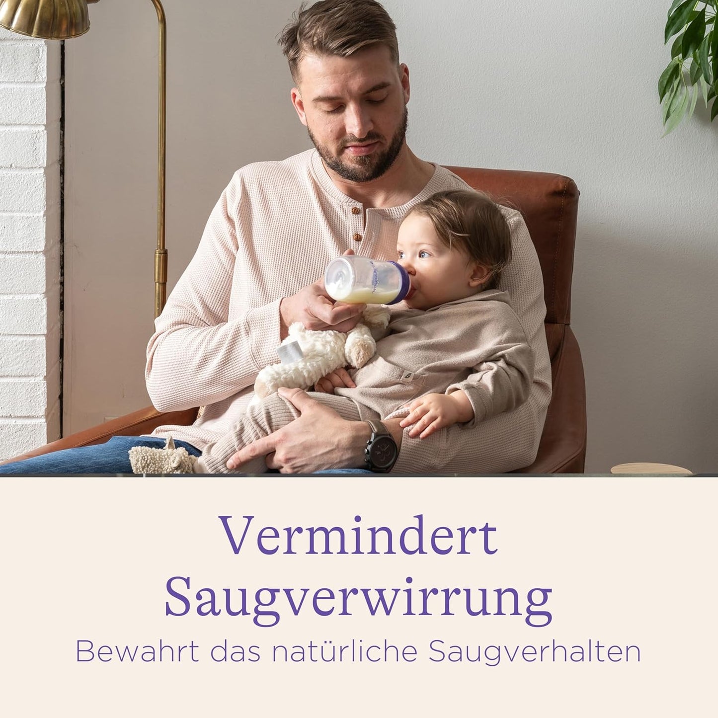 Babyflaschen Starter-Set mit NaturalWave Sauger, Set 160 ml + 240 ml + L Sauger