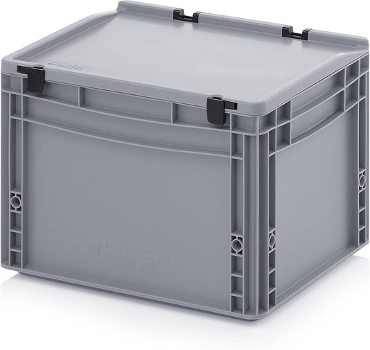 Eurobox mit Scharnierdeckel