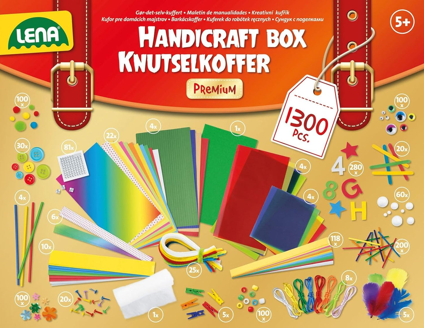 Premium XXL Bastelkoffer, Premium
