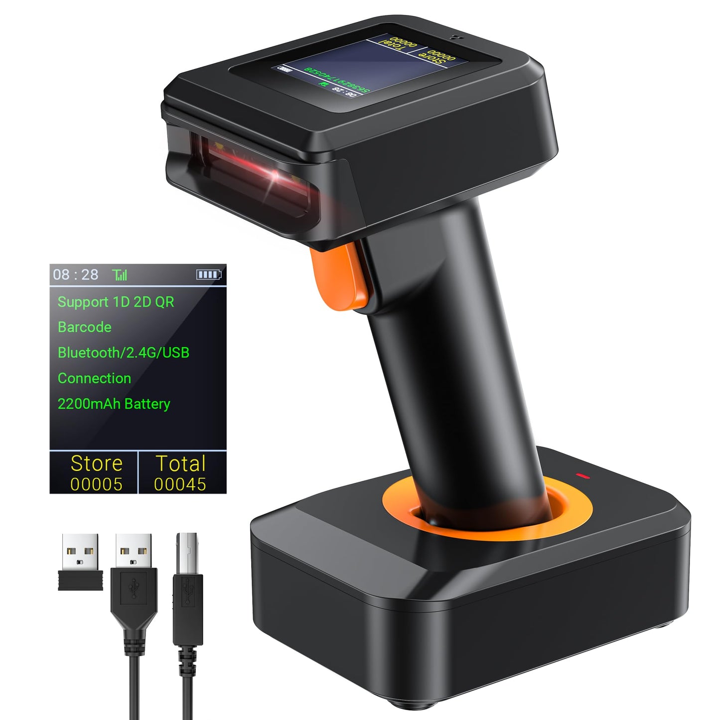 2D Barcode-Scanner HW006, Single