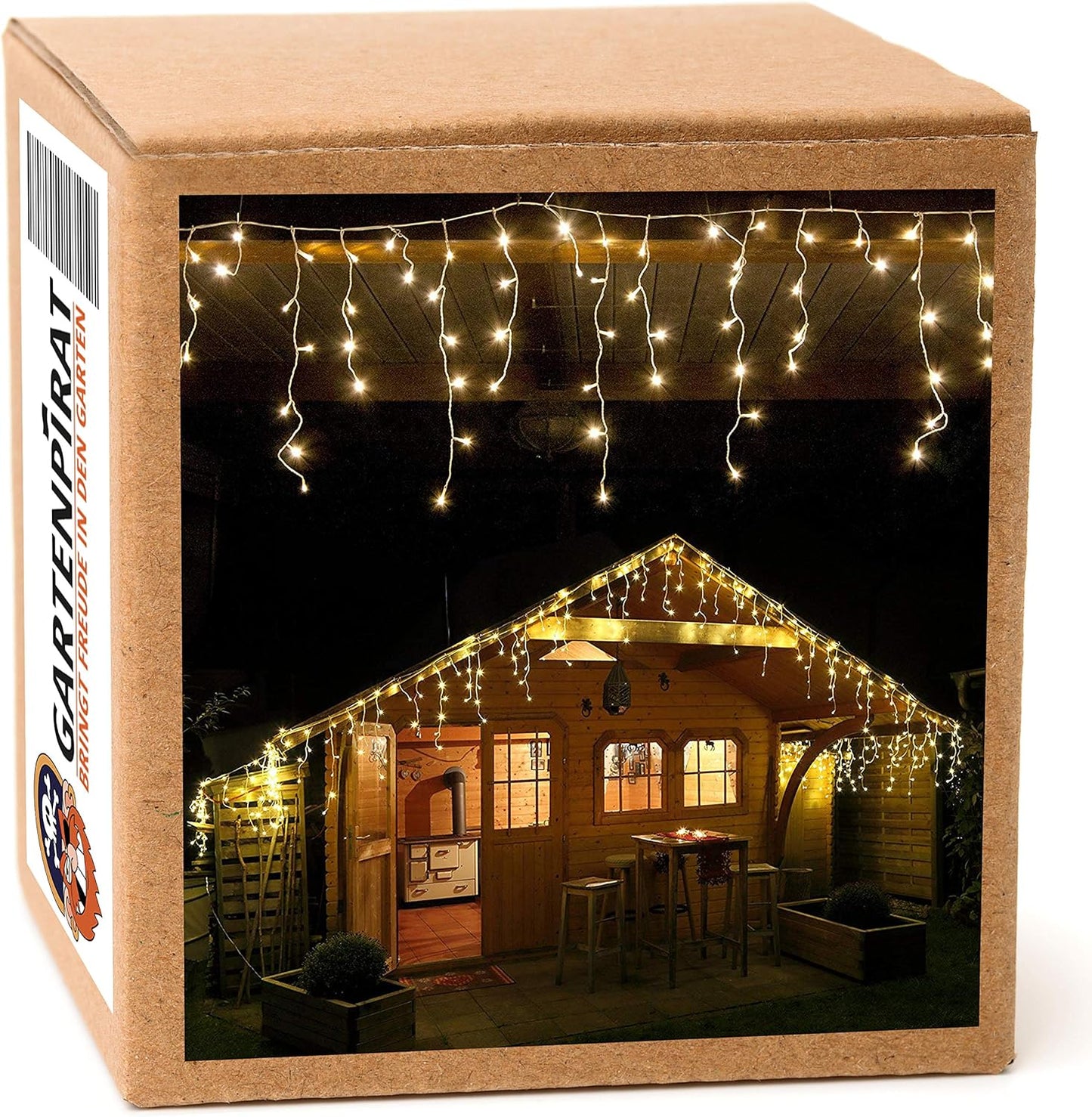 LED-Lichterkette mit Timer-Funktion, 6 m - 240 LED / Warmweiss