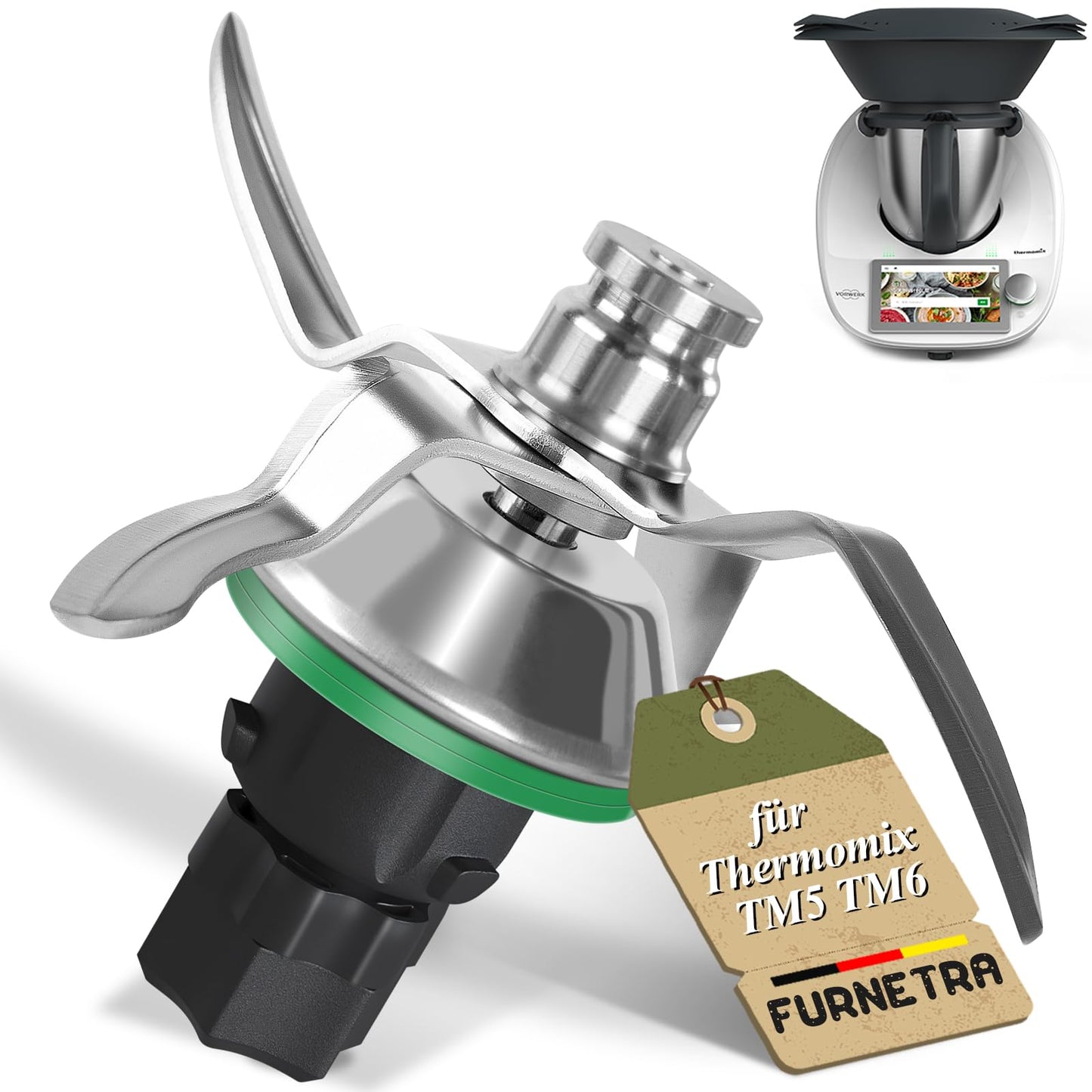 Mixmesser für Thermomix TM5/TM6, Tm5/Tm6