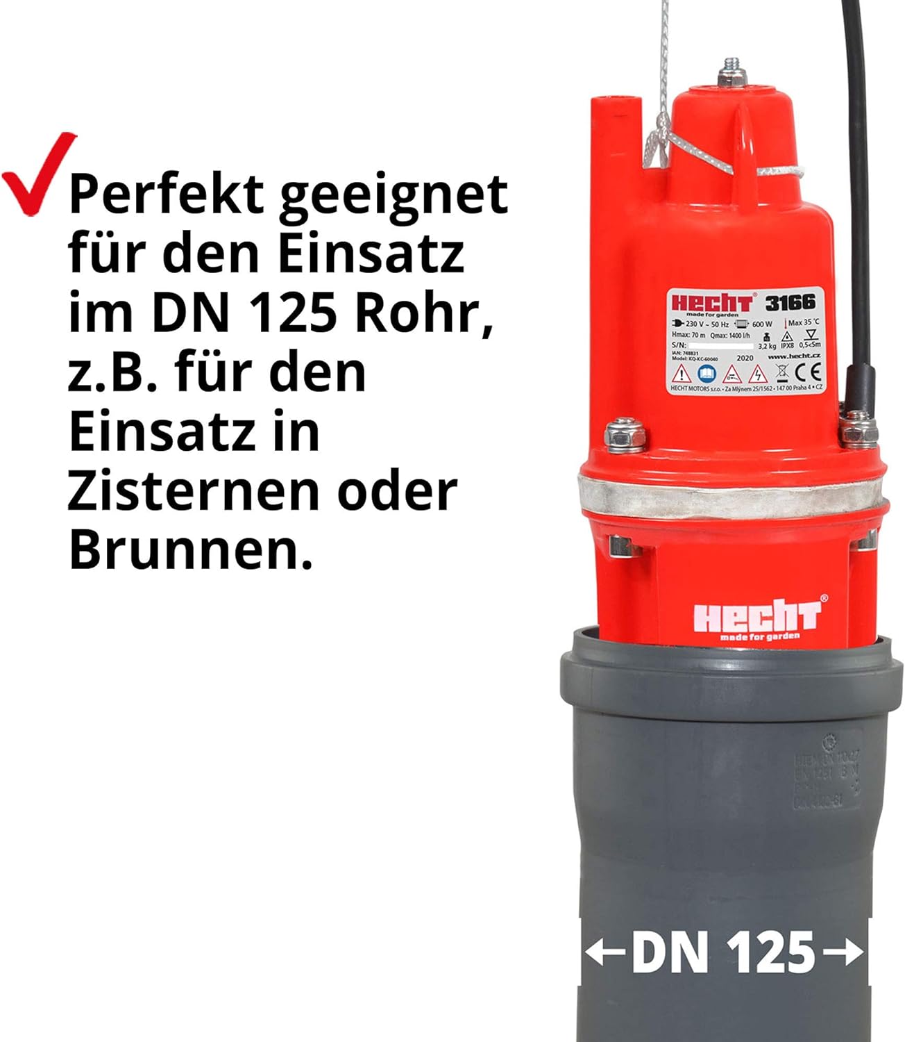 Tiefbrunnenpumpe