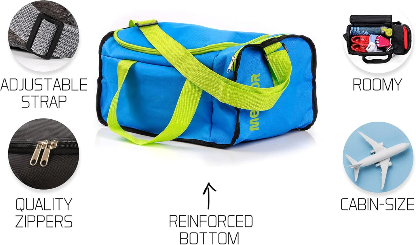Sport- und Schwimmtasche 20 L, 20 L Blau / Grün