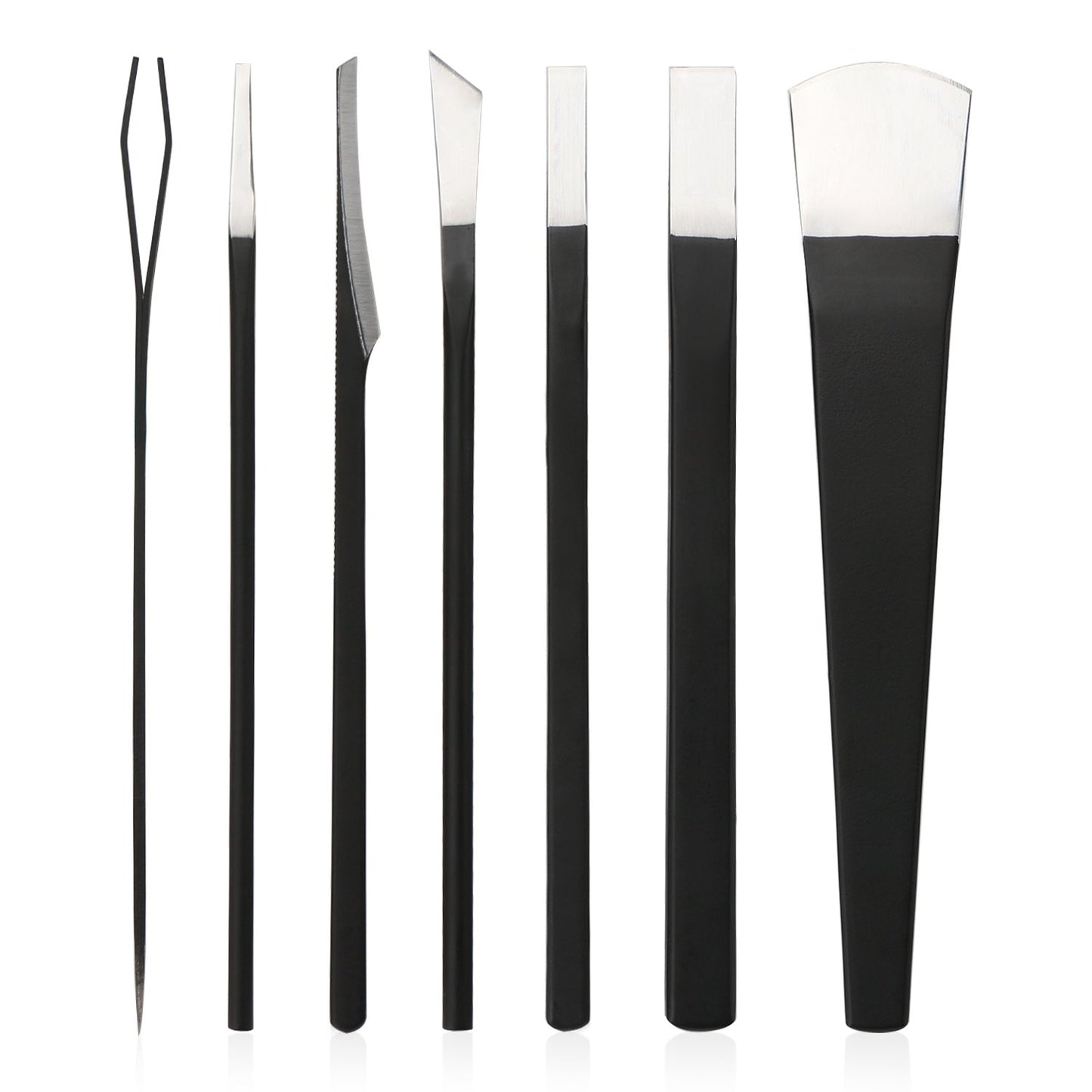 Pediküre Messer Set mit Aufbewahrung, Ensemble 7 pièces A