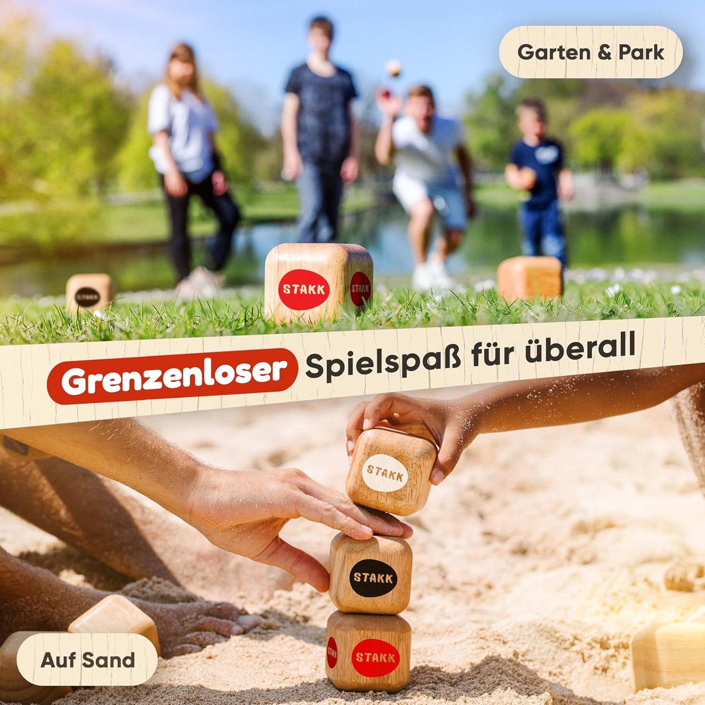 Outdoor-Wurfspiel, Modern