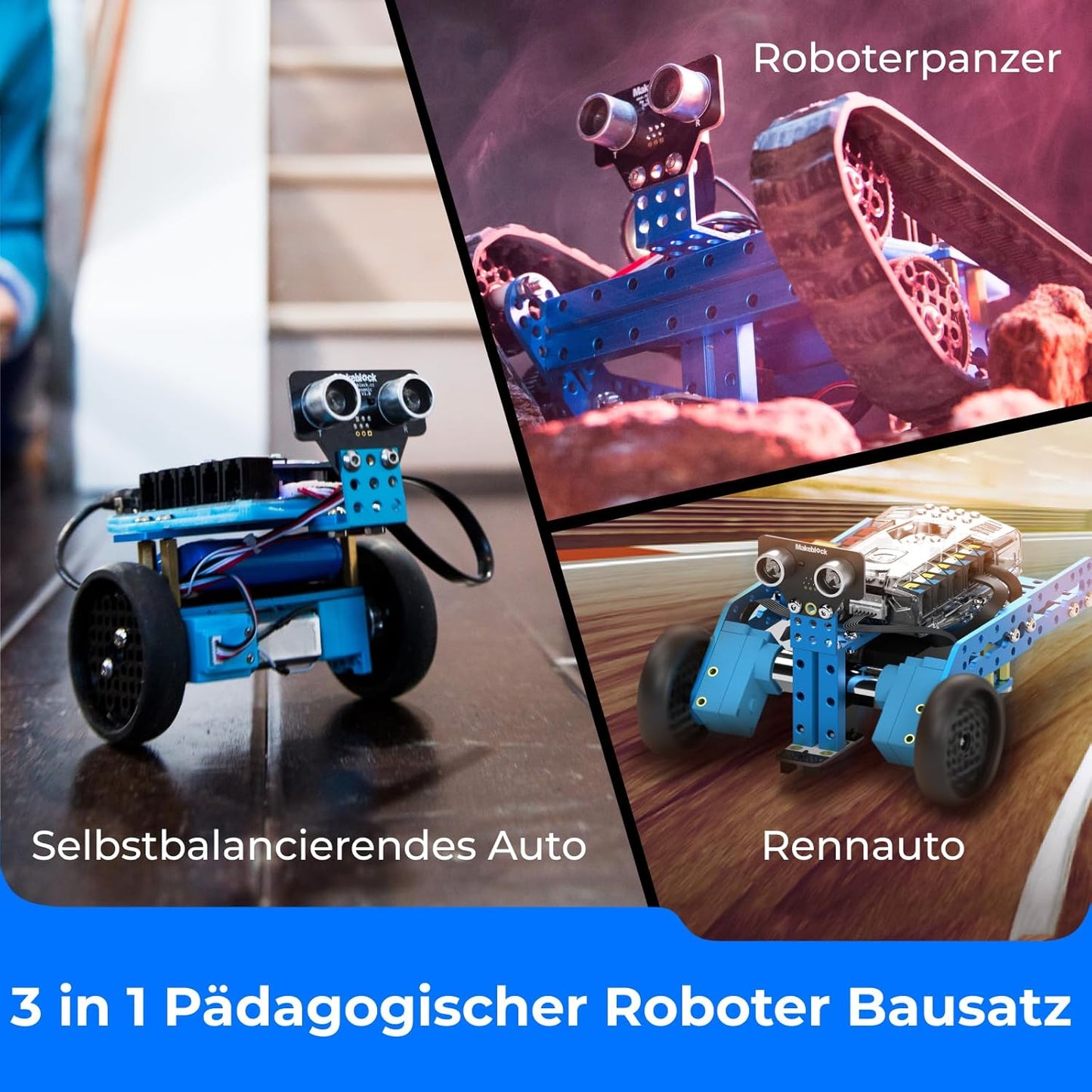 Programmierbarer Roboter-Bausatz mBot Ranger