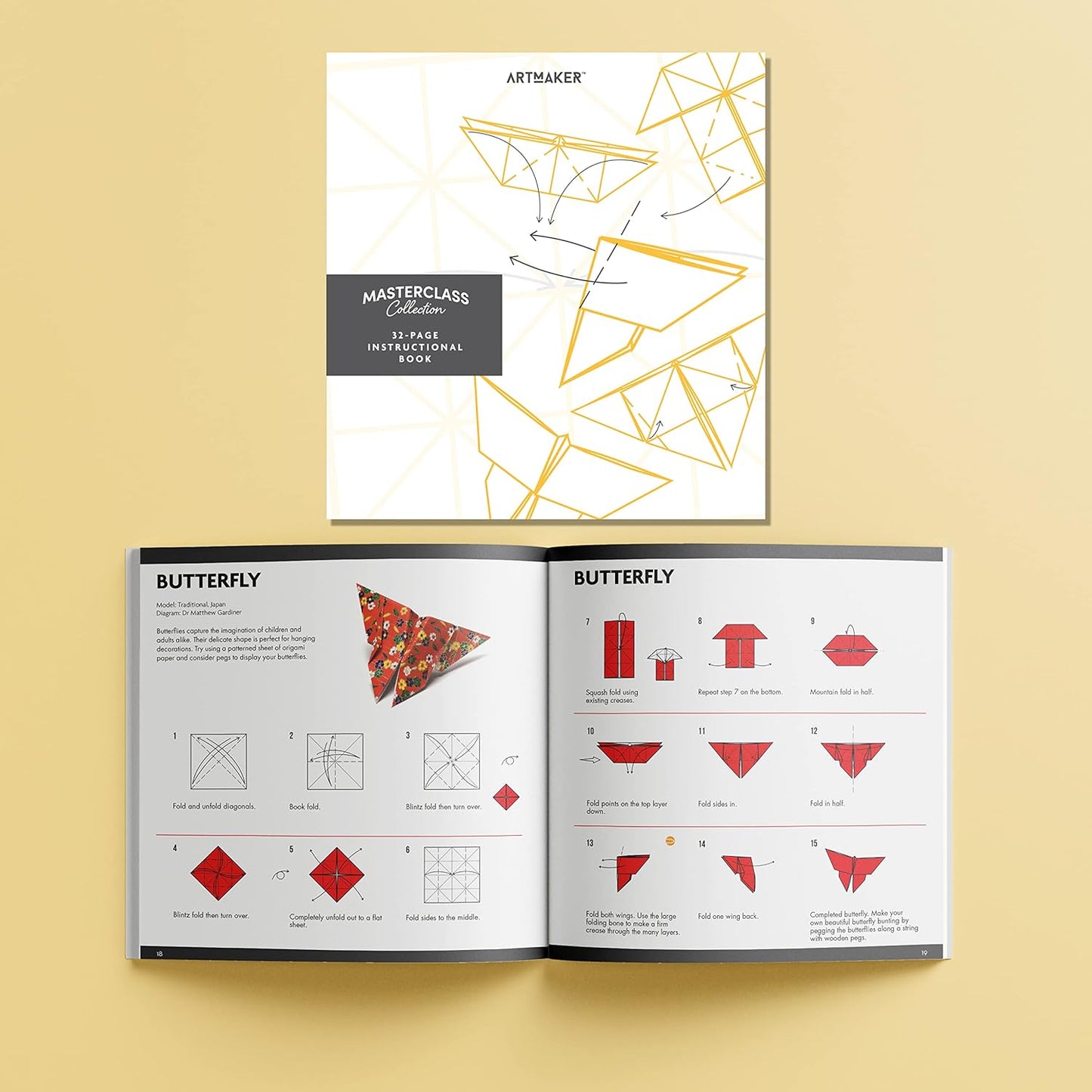 Masterclass Collection Origami-Techniken-Set für Anfänger & Fortgeschrittene