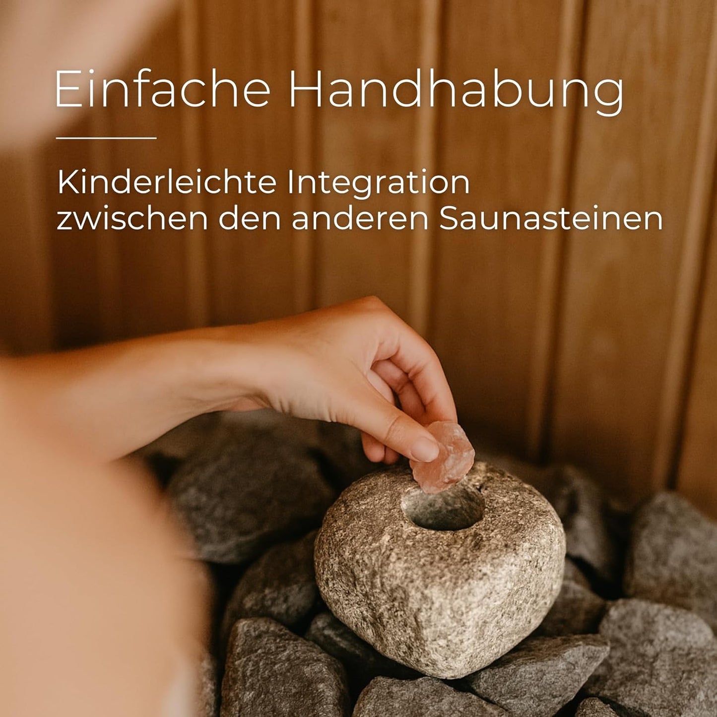 Dampfstein für Sauna