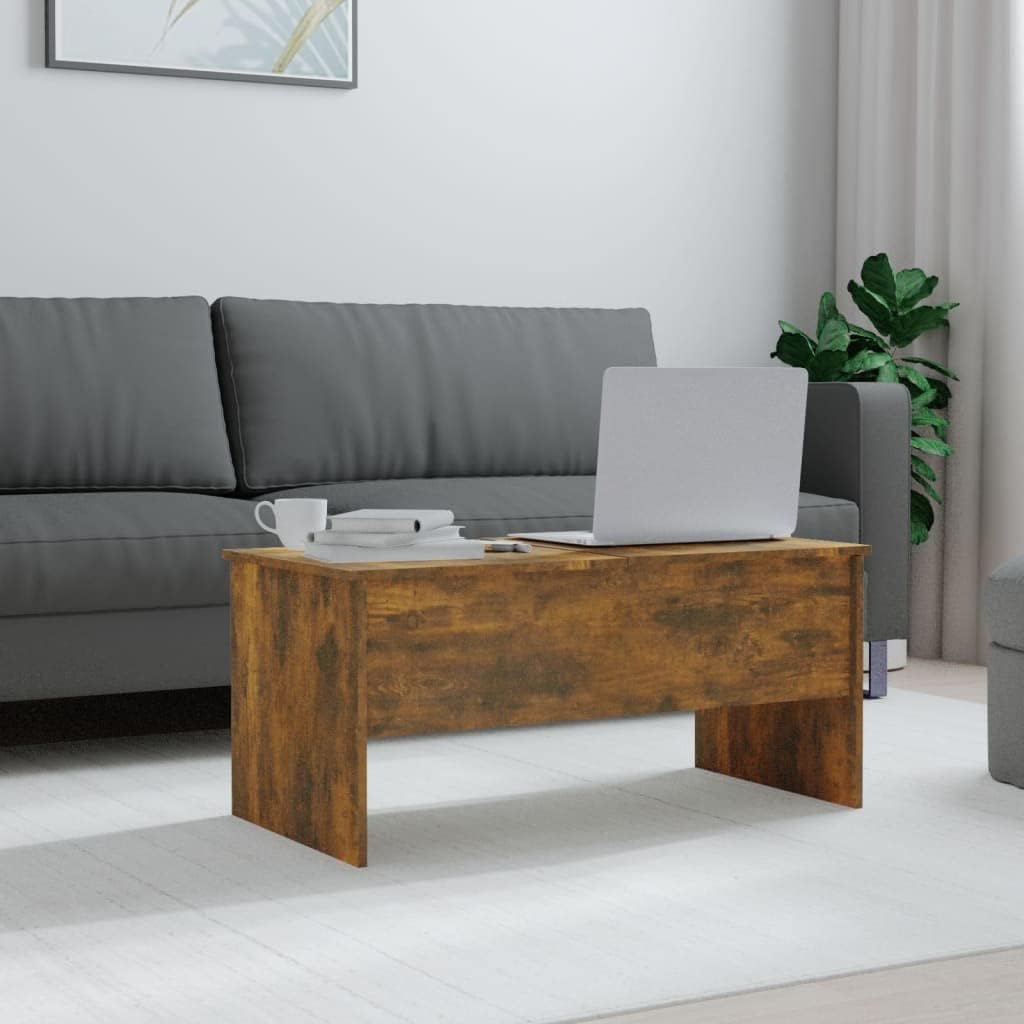 Höhenverstellbarer Couchtisch mit Stauraum
