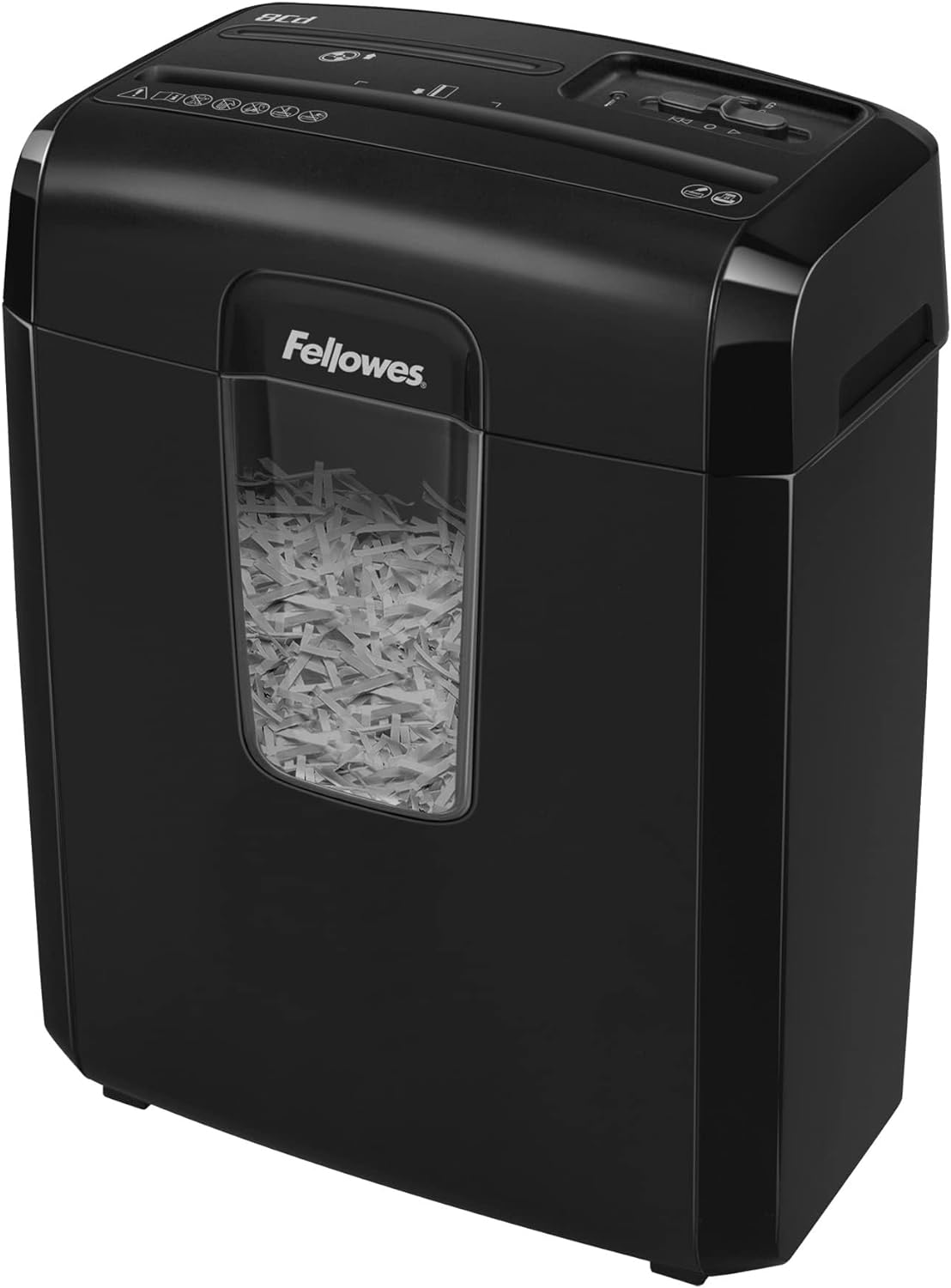 Aktenvernichter Powershred 8Cd, 8 Blatt|Single 8Cd – 8 Blatt – Cross Cut – 14 Liter Papierkorb