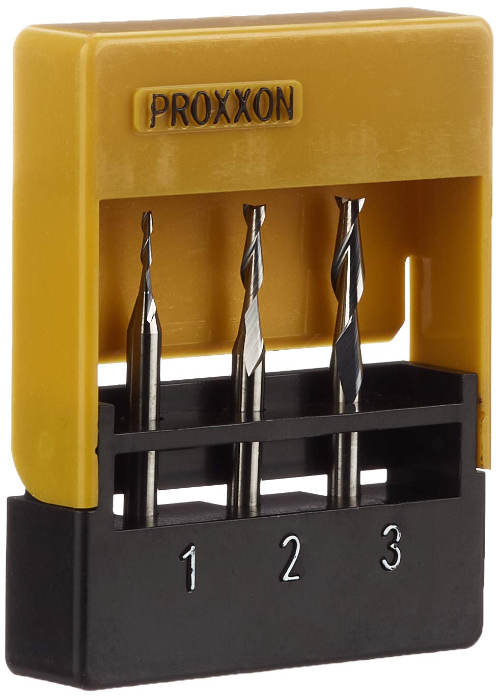 Vollhartmetall Schaftfräser-Set, 3 mm