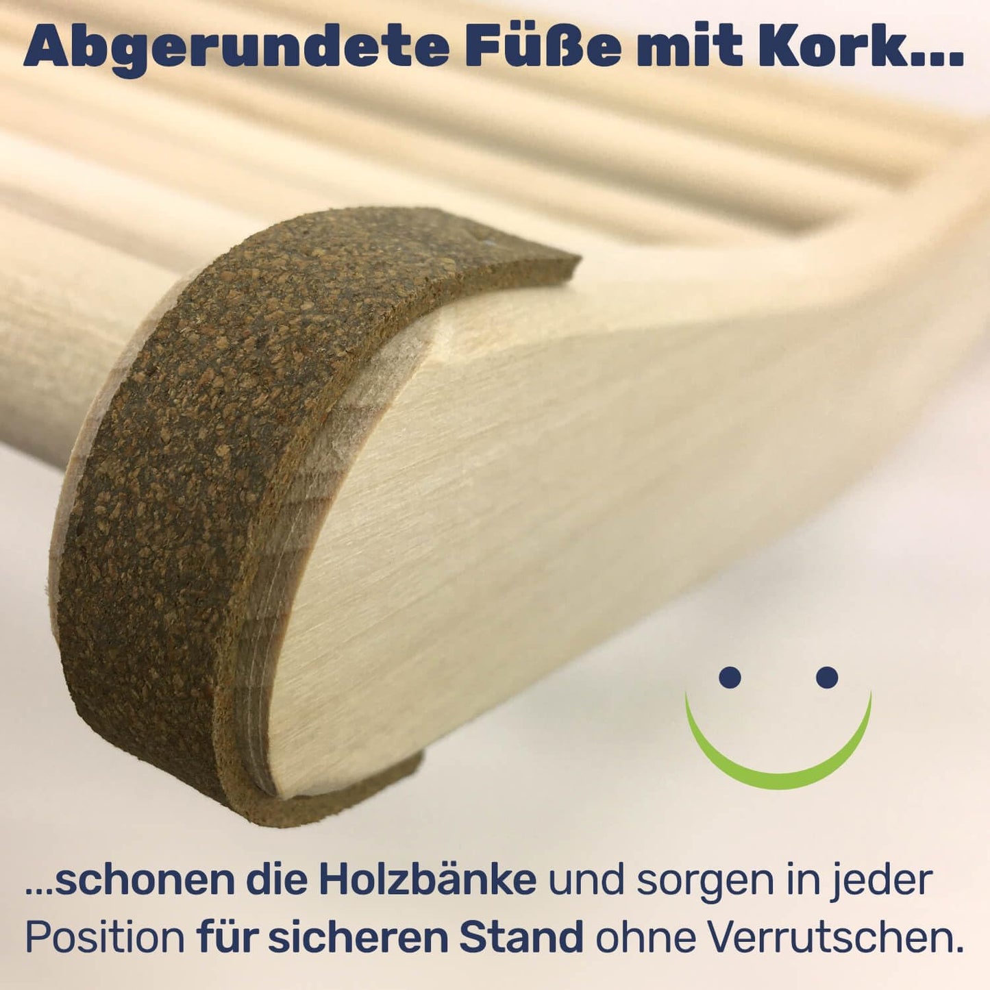 Sauna Rückenlehne in S-Form