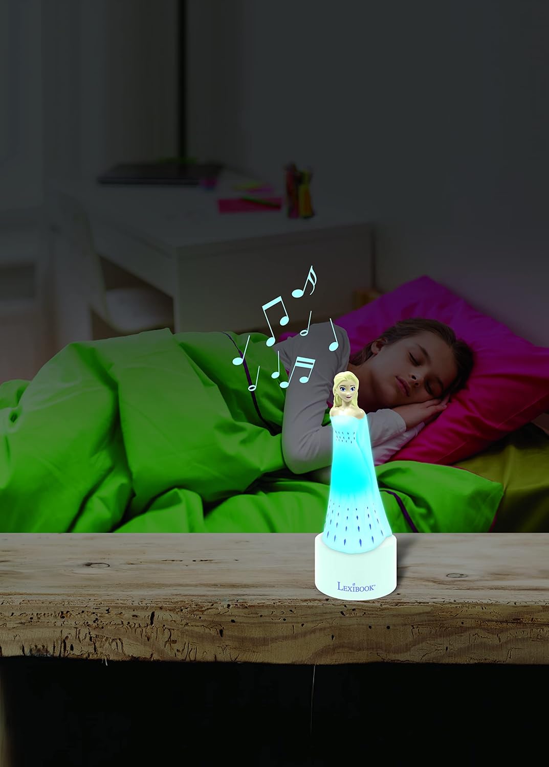 Disney Frozen Lautsprecher mit Nachtlicht, Die Eiskönigin
