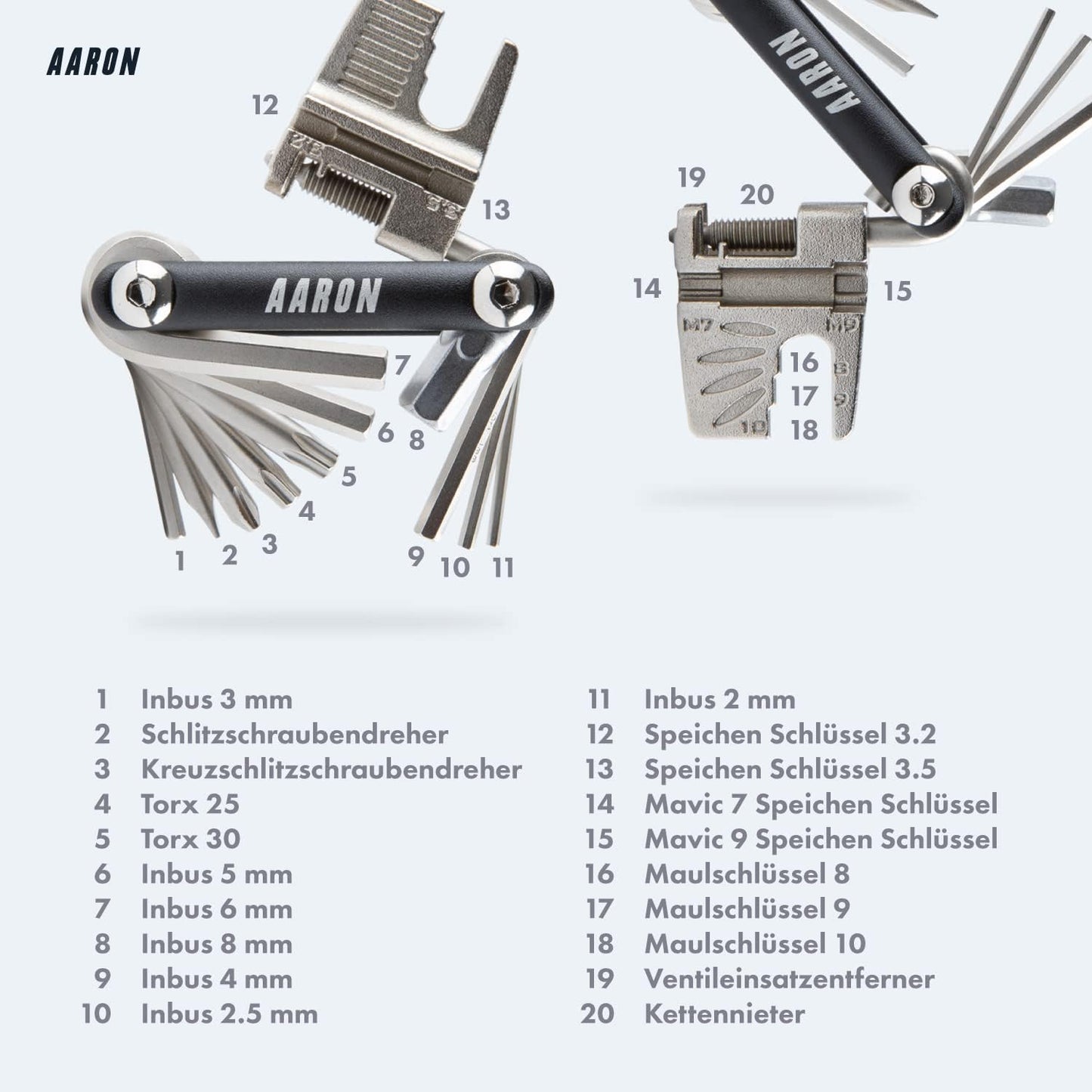 Velo Multitool, Schwarz