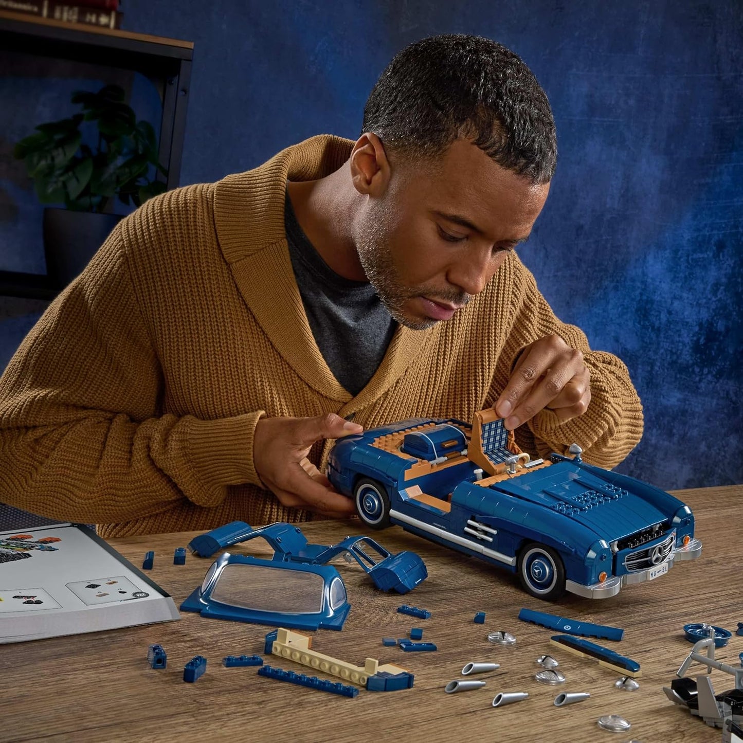 Hot Wheels Bauset: Mercedes-Benz 300 SL