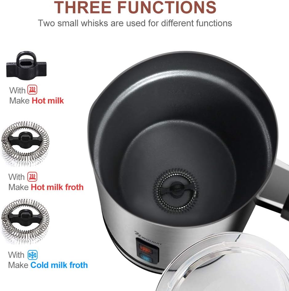 Milchaufschäumer mit Antihaftbeschichtung