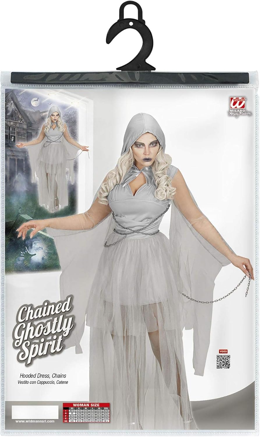 Kostüm Geist in Ketten für Halloween, S