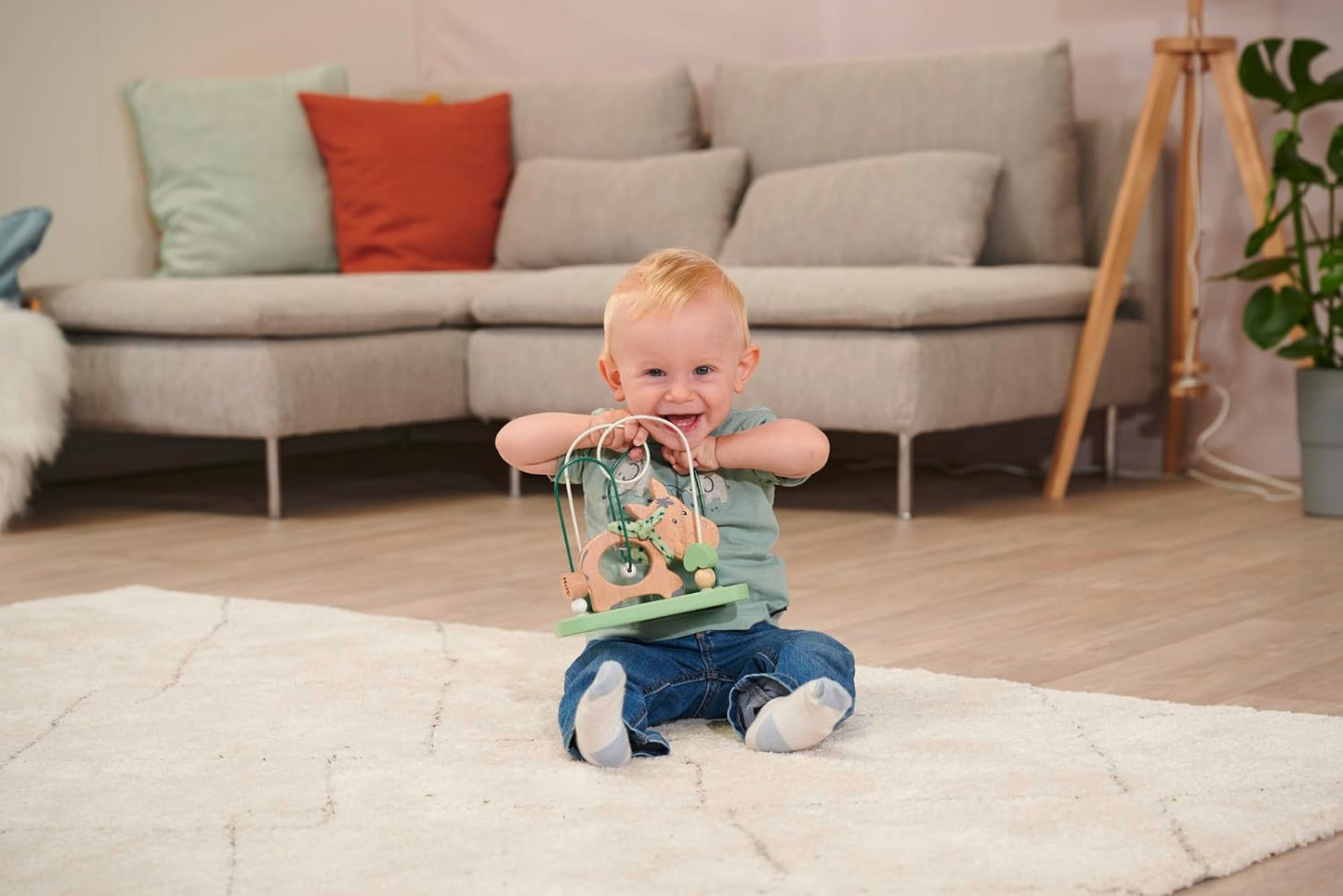 Baby Hipp Motorikschleife mit Eselmotiv