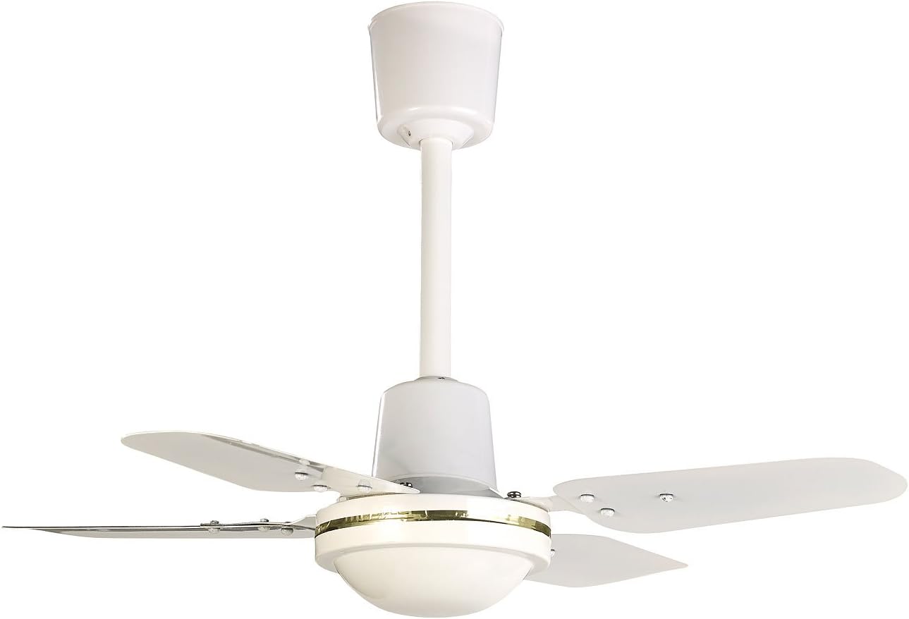 Kompakter Deckenventilator mit Fernbedienung