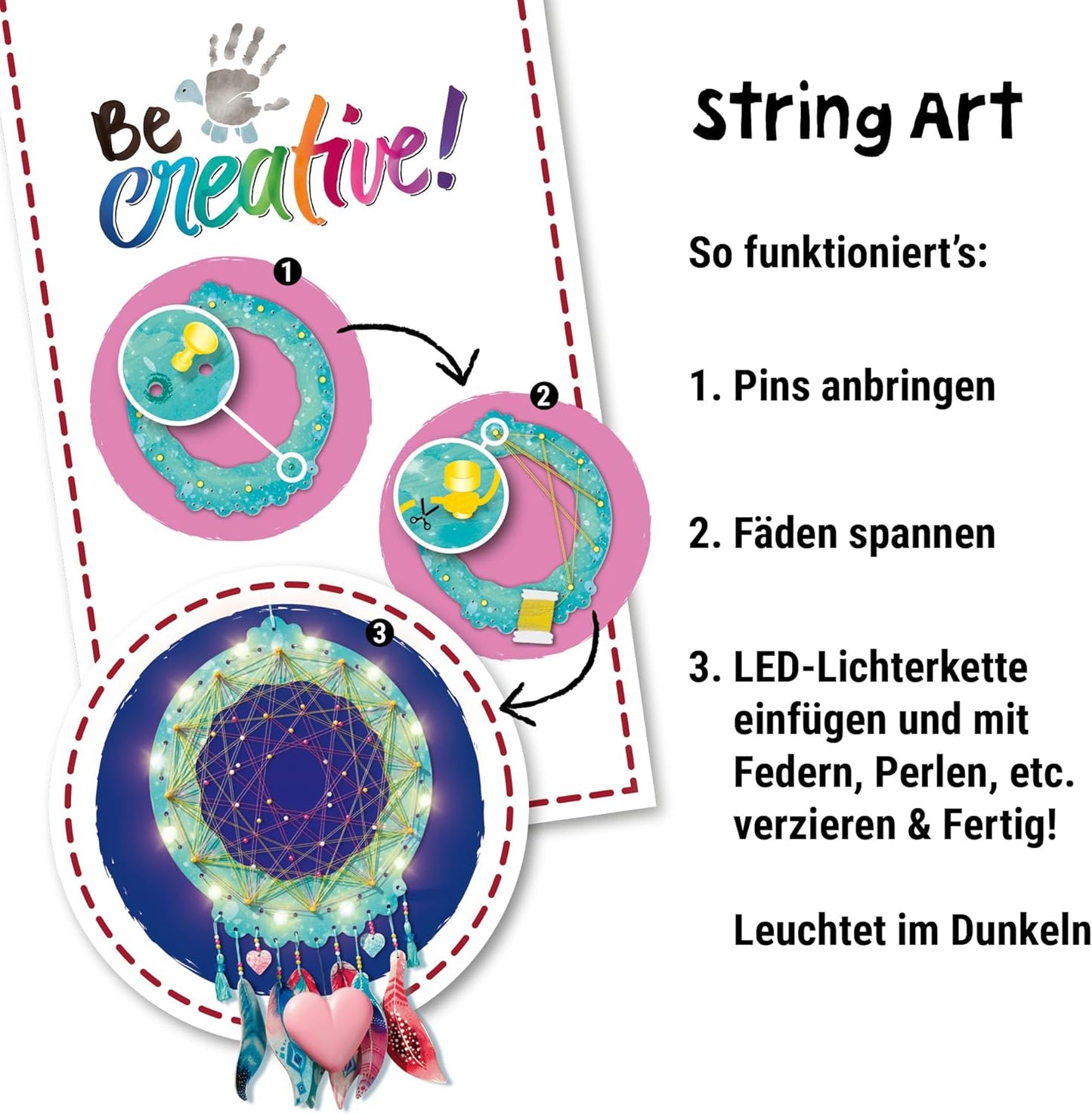 String Art Dreamcatcher