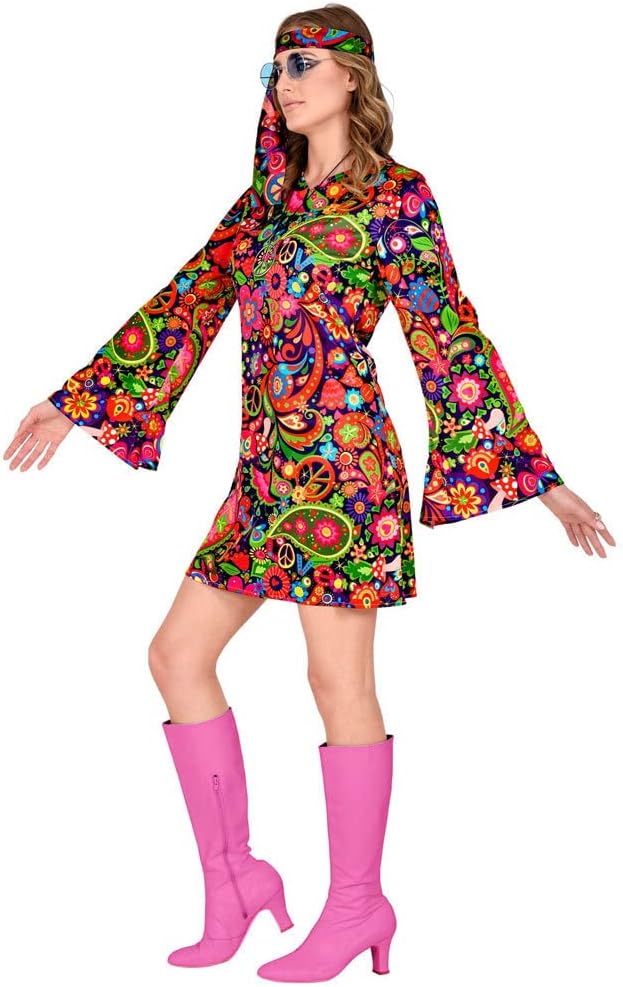 Damenkostüm Hippie Girl, M