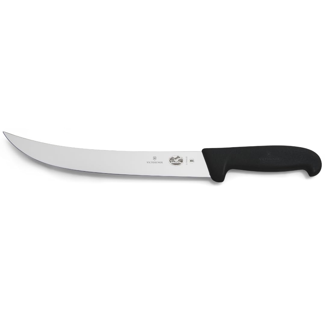 Fibrox Schlachtmesser mit gebogener Klinge, 25 cm (10 Zoll)